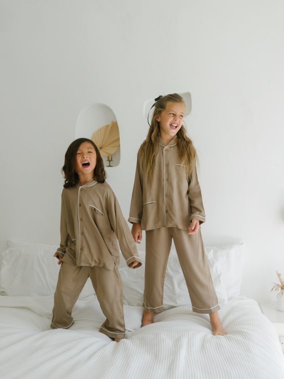 George pajama set in beige